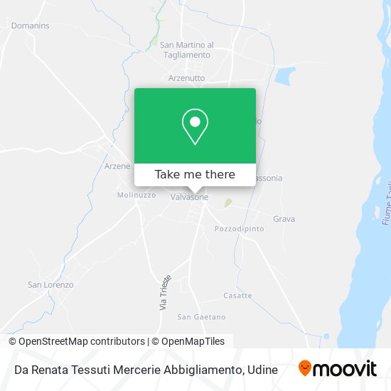 Da Renata Tessuti Mercerie Abbigliamento map