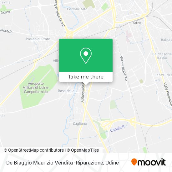De Biaggio Maurizio Vendita -Riparazione map