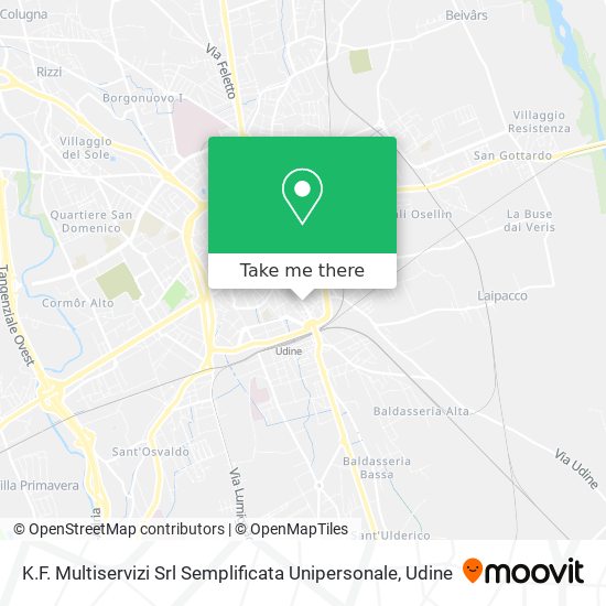 K.F. Multiservizi Srl Semplificata Unipersonale map