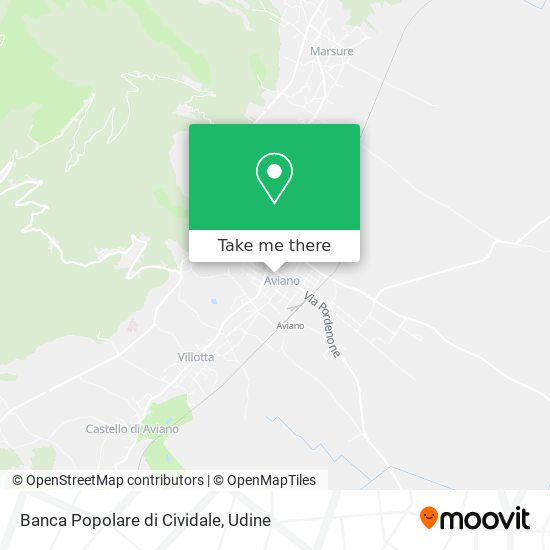 Banca Popolare di Cividale map