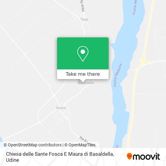 Chiesa delle Sante Fosca E Maura di Basaldella map