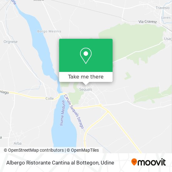 Albergo Ristorante Cantina al Bottegon map