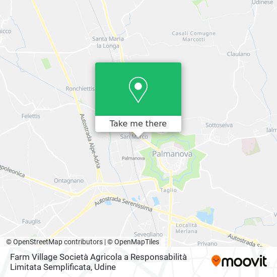 Farm Village Società Agricola a Responsabilità Limitata Semplificata map