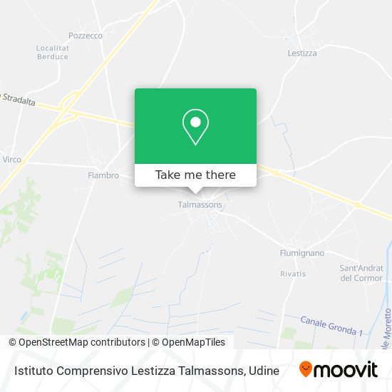 Istituto Comprensivo Lestizza Talmassons map