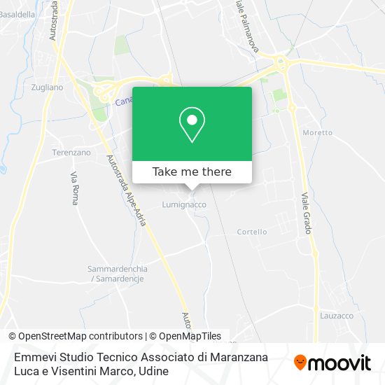 Emmevi Studio Tecnico Associato di Maranzana Luca e Visentini Marco map