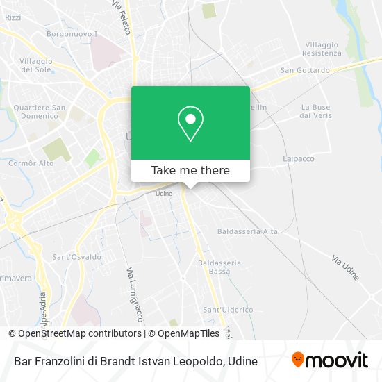 Bar Franzolini di Brandt Istvan Leopoldo map