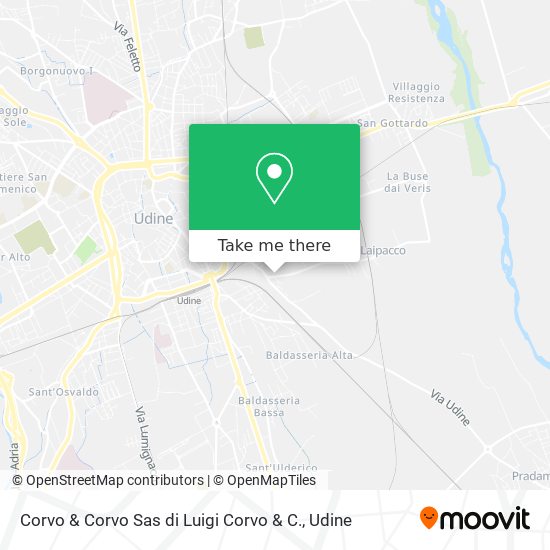 Corvo & Corvo Sas di Luigi Corvo & C. map