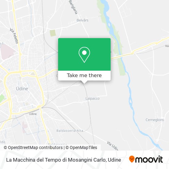 La Macchina del Tempo di Mosangini Carlo map