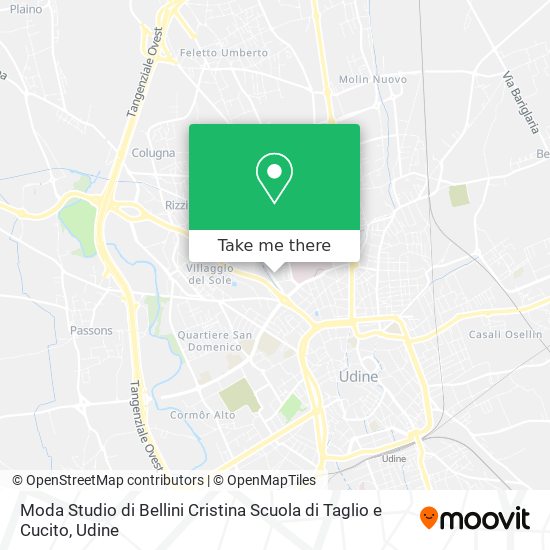 Moda Studio di Bellini Cristina Scuola di Taglio e Cucito map