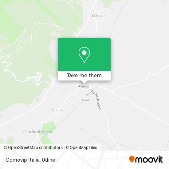 Domovip Italia map