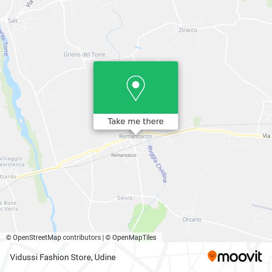 Vidussi Fashion Store map