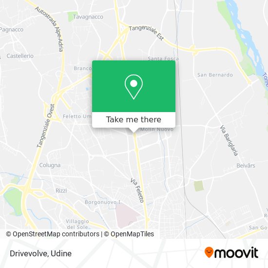 Drivevolve map