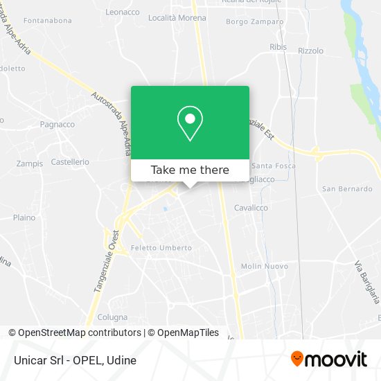 Unicar Srl - OPEL map