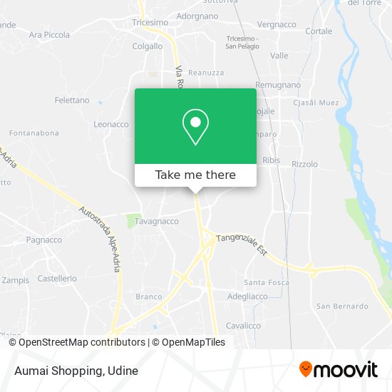 Aumai Shopping map