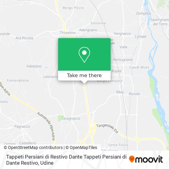 Tappeti Persiani di Restivo Dante Tappeti Persiani di Dante Restivo map