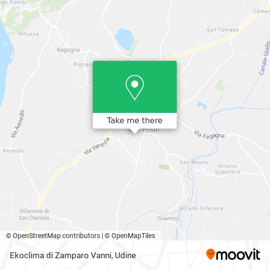 Ekoclima di Zamparo Vanni map