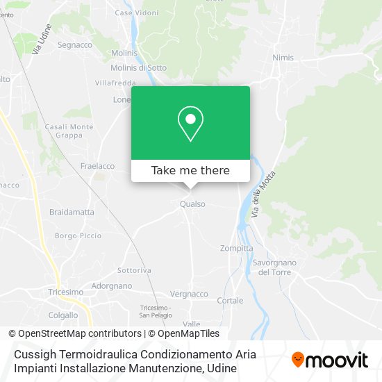 Cussigh Termoidraulica Condizionamento Aria Impianti Installazione Manutenzione map