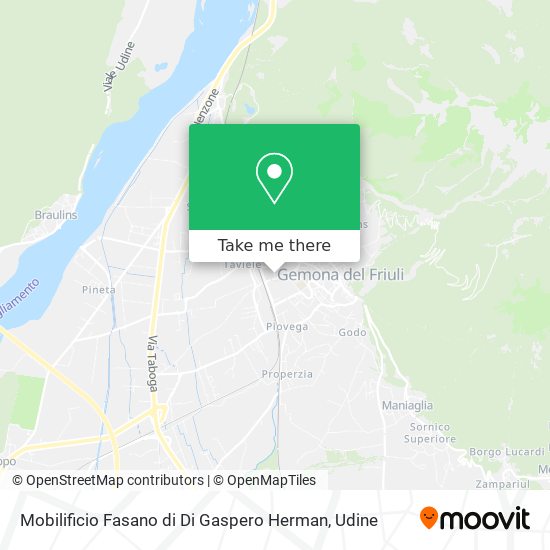 Mobilificio Fasano di Di Gaspero Herman map