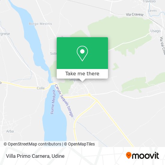 Villa Primo Carnera map