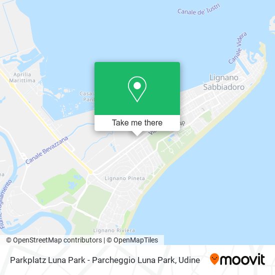 Parkplatz Luna Park - Parcheggio Luna Park map