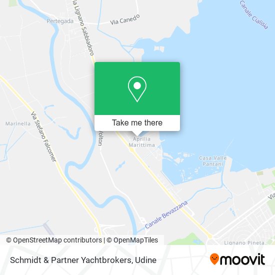 Schmidt & Partner Yachtbrokers map