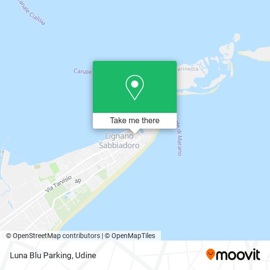 Luna Blu Parking map