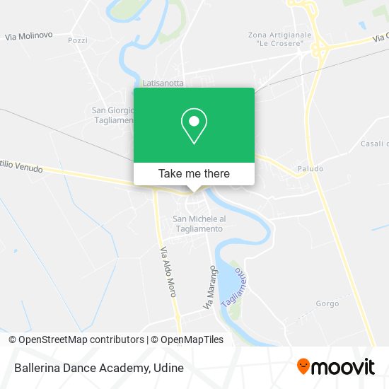 Ballerina Dance Academy map