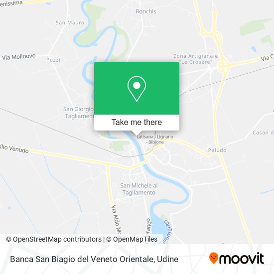 Banca San Biagio del Veneto Orientale map