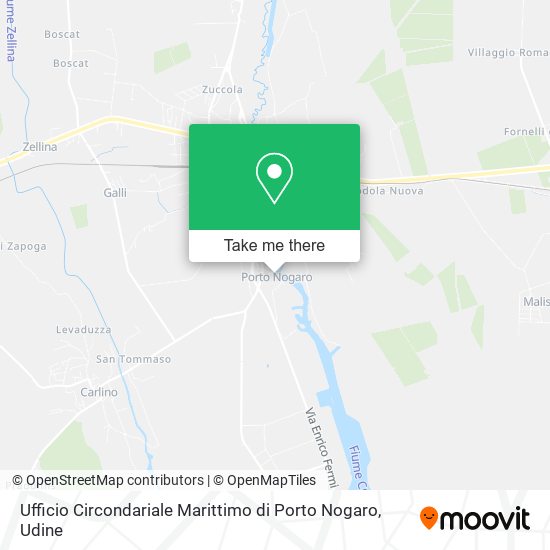 Ufficio Circondariale Marittimo di Porto Nogaro map