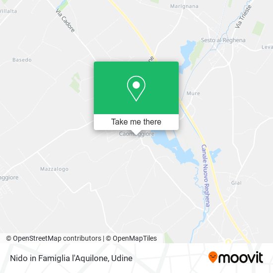 Nido in Famiglia l'Aquilone map