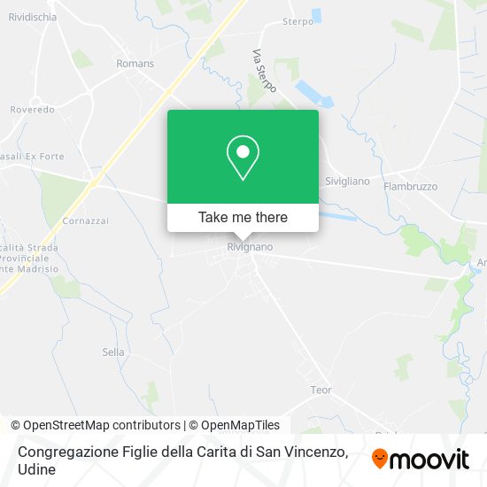 Congregazione Figlie della Carita di San Vincenzo map