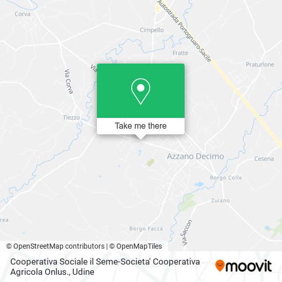 Cooperativa Sociale il Seme-Societa' Cooperativa Agricola Onlus. map