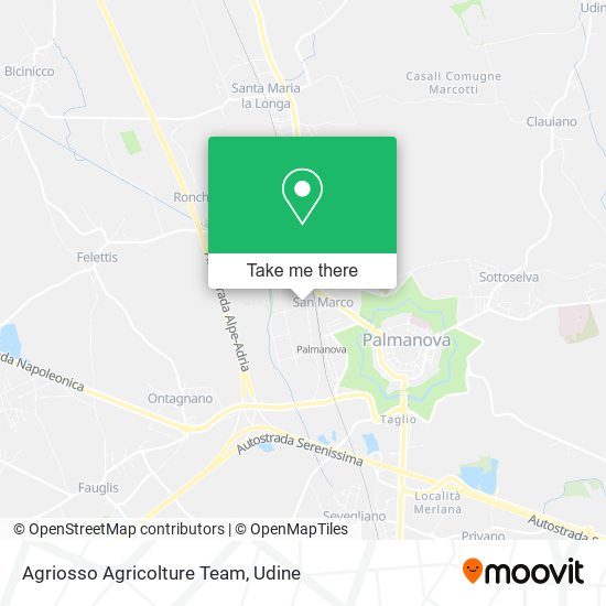 Agriosso Agricolture Team map