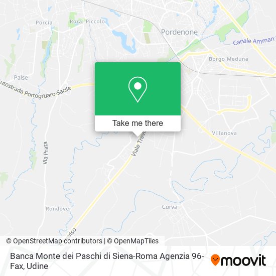 Banca Monte dei Paschi di Siena-Roma Agenzia 96-Fax map