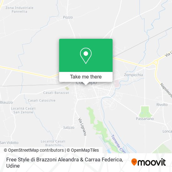 Free Style di Brazzoni Aleandra & Carraa Federica map