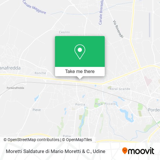 Moretti Saldature di Mario Moretti & C. map