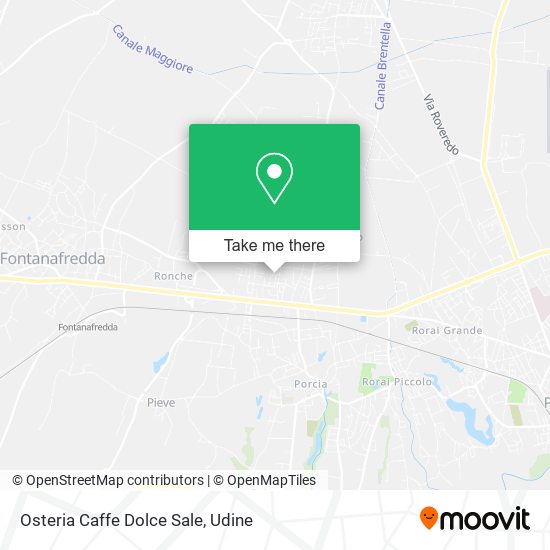Osteria Caffe Dolce Sale map
