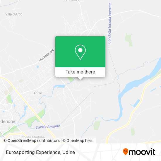 Eurosporting Experience map