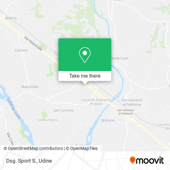 Dsg. Sport S. map