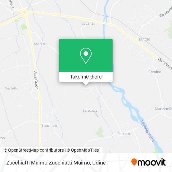 Zucchiatti Maimo Zucchiatti Maimo map