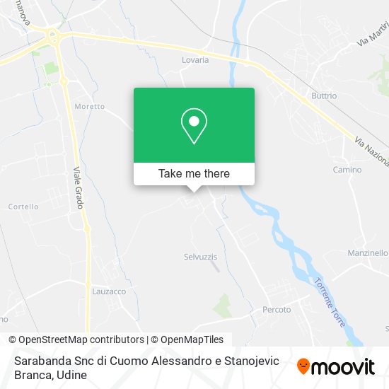 Sarabanda Snc di Cuomo Alessandro e Stanojevic Branca map