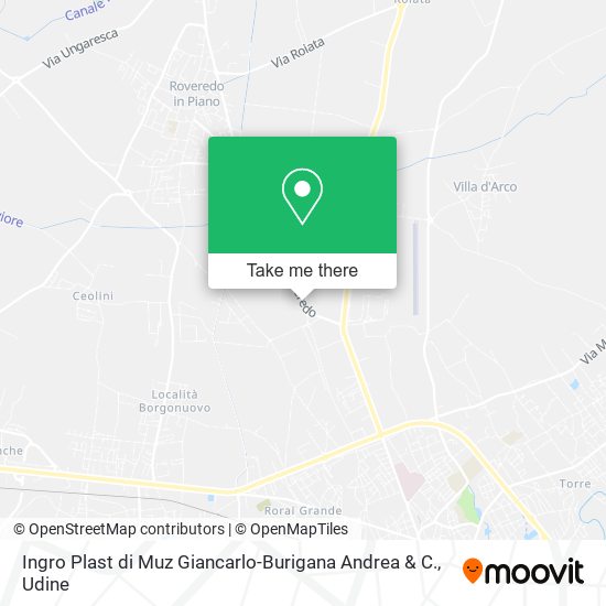Ingro Plast di Muz Giancarlo-Burigana Andrea & C. map