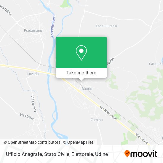 Ufficio Anagrafe, Stato Civile, Elettorale map