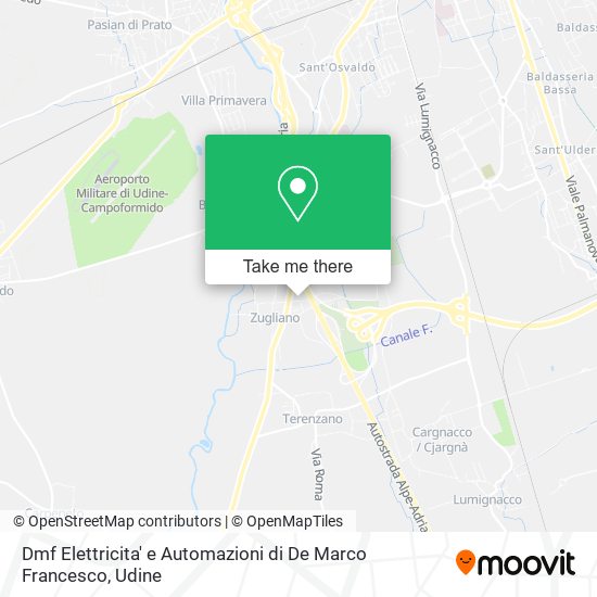 Dmf Elettricita' e Automazioni di De Marco Francesco map