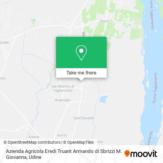 Azienda Agricola Eredi Truant Armando di Sbrizzi M. Giovanna map