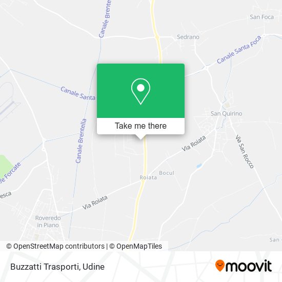 Buzzatti Trasporti map