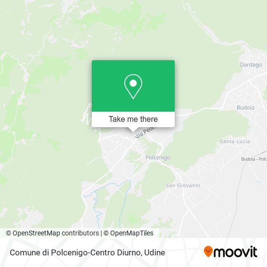 Comune di Polcenigo-Centro Diurno map