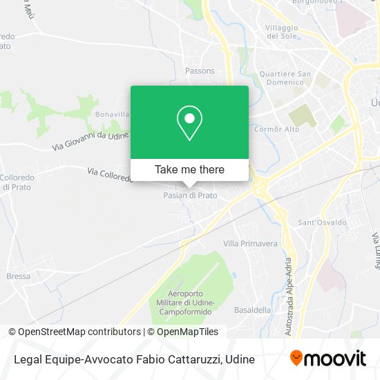 Legal Equipe-Avvocato Fabio Cattaruzzi map