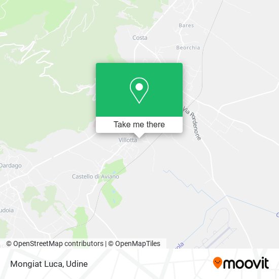Mongiat Luca map