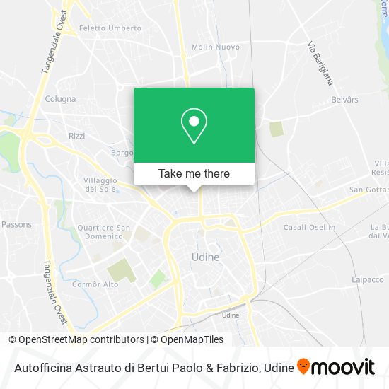 Autofficina Astrauto di Bertui Paolo & Fabrizio map